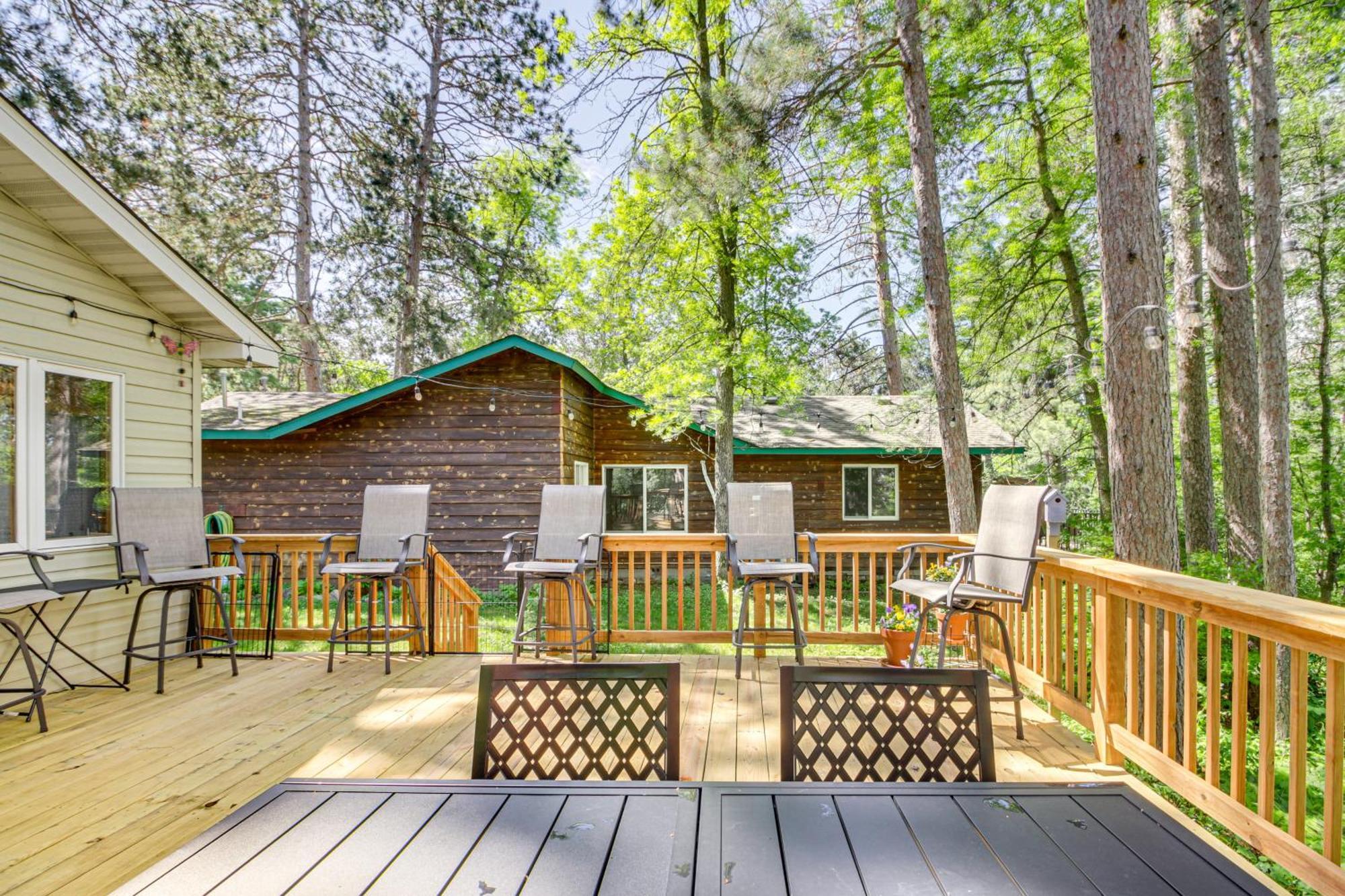 Pequot Lakes Cabin Retreat With Dock And 5 Bikes! Exterior foto