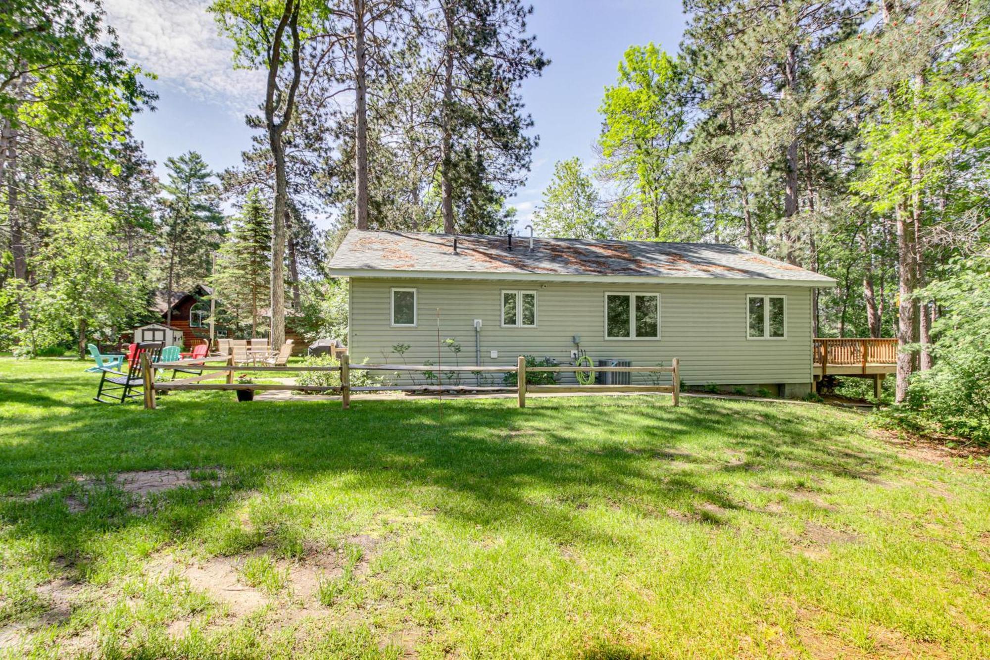 Pequot Lakes Cabin Retreat With Dock And 5 Bikes! Exterior foto